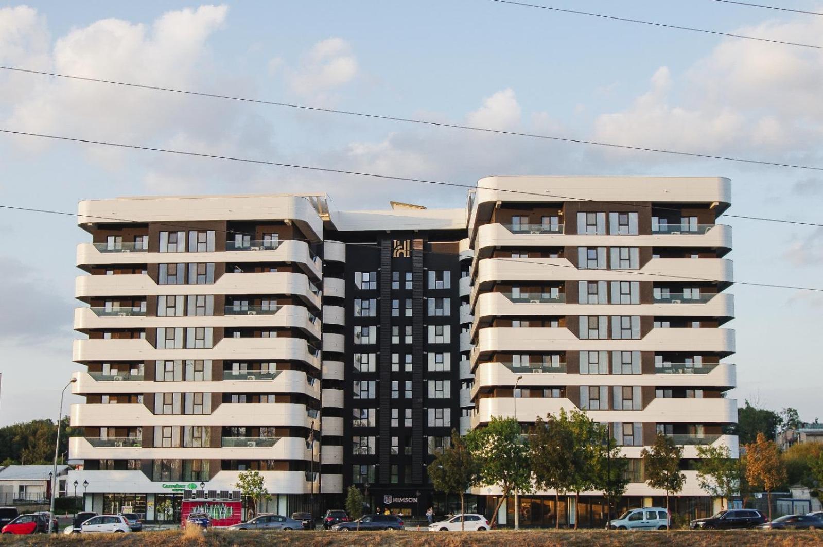 Himson-Blue Apartament Iasi Eksteriør bilde